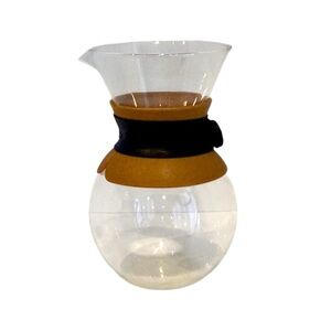 🌺 Bodum & Starbucks Double Walled Glass Pour Over Coffee Decanter